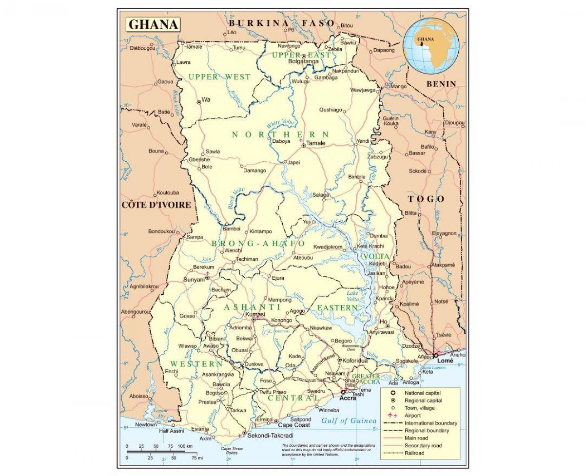 carta amministrativa del ghana